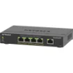 Picture of Netgear 5-Port Gigabit Ethernet Poe+ Plus Switch (GS305EP) Managed L2/L3 Gigabit Ethernet (10/100/1000) Power Over Ethernet (Poe) Black - GS305EP-100PES