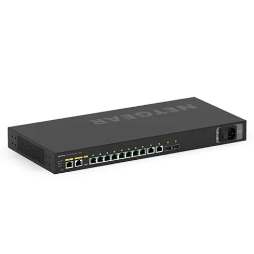 Picture of Netgear M4250-10G2F Managed L2/L3 Gigabit Ethernet (10/100/1000) Power Over Ethernet (Poe) 1U Black - GSM4212P-100EUS
