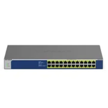 Picture of Netgear GS524PP Unmanaged Gigabit Ethernet (10/100/1000) Power Over Ethernet (Poe) Grey - GS524PP-100EUS