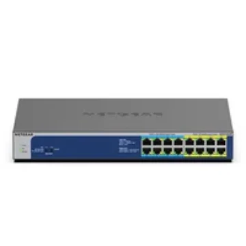 Picture of Netgear GS516UP Unmanaged Gigabit Ethernet (10/100/1000) Power Over Ethernet (Poe) Grey - GS516UP-100EUS