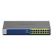 Picture of Netgear GS516PP Unmanaged Gigabit Ethernet (10/100/1000) Power Over Ethernet (Poe) Blue, Grey - GS516PP-100EUS