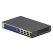 Picture of Netgear GS516PP Unmanaged Gigabit Ethernet (10/100/1000) Power Over Ethernet (Poe) Blue, Grey - GS516PP-100EUS