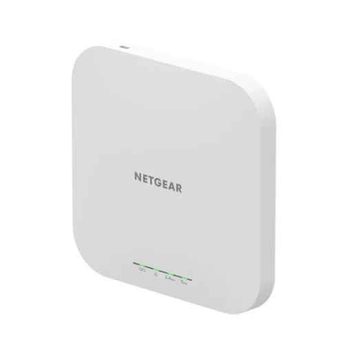 Picture of Netgear Insight Cloud Managed Wifi 6 AX1800 Dual Band Access Point (WAX610) 1800 Mbit/S White Power Over Ethernet (Poe) - WAX610-100EUS