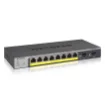 Picture of Netgear GS110TP Managed L2/L3/L4 Gigabit Ethernet (10/100/1000) Power Over Ethernet (Poe) Grey - GS110TP-300EUS
