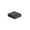 Picture of Netgear GS305E Managed Gigabit Ethernet (10/100/1000) Black - GS305E-100PES