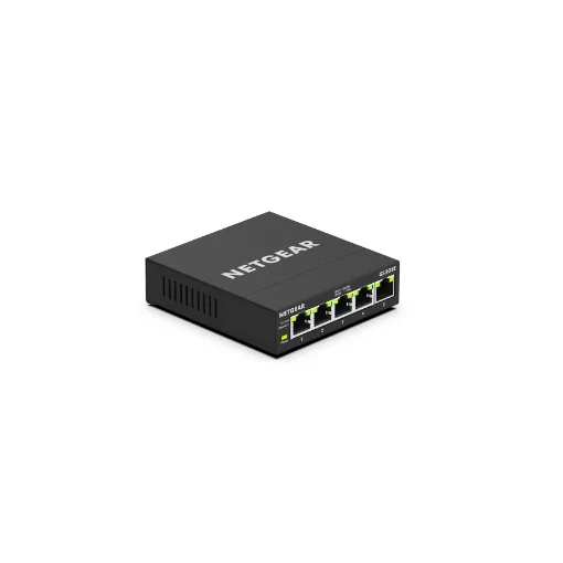 Picture of Netgear GS305E Managed Gigabit Ethernet (10/100/1000) Black - GS305E-100PES