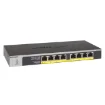Picture of Netgear GS108LP Unmanaged Gigabit Ethernet (10/100/1000) Power Over Ethernet (Poe) 1U Black, Grey - GS108LP-100EUS
