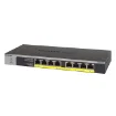 Picture of Netgear GS108LP Unmanaged Gigabit Ethernet (10/100/1000) Power Over Ethernet (Poe) 1U Black, Grey - GS108LP-100EUS