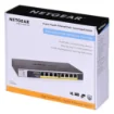 Picture of Netgear GS108PP Unmanaged Gigabit Ethernet (10/100/1000) Power Over Ethernet (Poe) Black - GS108PP-100EUS