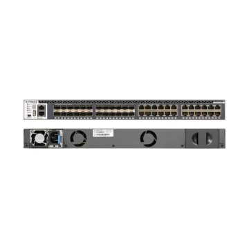 Picture of Netgear M4300-24X24F/US/EMEA Managed 10G Ethernet (100/1000/10000) 1U Grey - XSM4348S-100NES