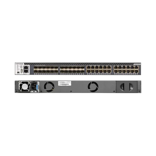 Picture of Netgear M4300-24X24F/US/EMEA Managed 10G Ethernet (100/1000/10000) 1U Grey - XSM4348S-100NES