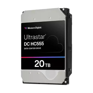 Picture of Western Digital Ultrastar Dc HC555 Internal Hard Drive 20 Tb 7200 Rpm 512 Mb 3.5" SAS3 - 0B47749