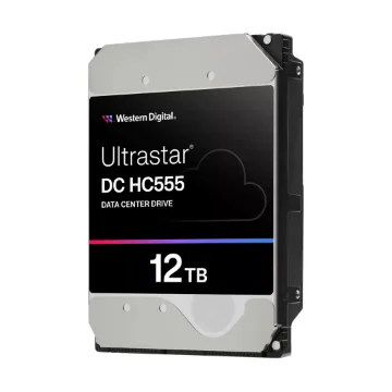 Picture of Western Digital Ultrastar Dc HC555 Internal Hard Drive 12 Tb 7200 Rpm 512 Mb 3.5" SAS3 - 0B47741