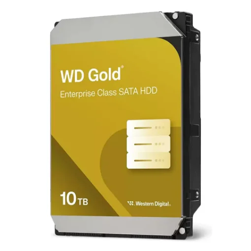Picture of Western Digital Gold WD103KRYZ Internal Hard Drive 10 Tb 7200 Rpm 512 Mb 3.5" Serial Ata Iii - WD103KRYZ