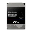 Picture of Western Digital Ultrastar Dc HC580 Internal Hard Drive 22 Tb 7200 Rpm 512 Mb 3.5" Serial Ata - 0F62785