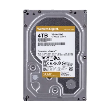 Picture of Western Digital Gold WD4004FRYZ Internal Hard Drive 4 Tb 7200 Rpm 128 Mb 3.5" Serial Ata Iii - WD4004FRYZ