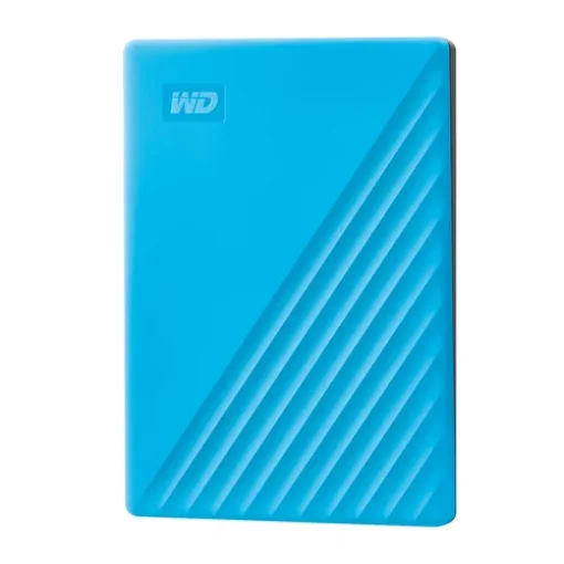Picture of Western Digital My Passport External Hard Drive 4 Tb 3.2 Gen 1 (3.1 Gen 1) Blue - WDBPKJ0040BBL-WESN