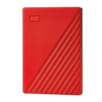 Picture of Western Digital My Passport External Hard Drive 4 Tb 3.2 Gen 1 (3.1 Gen 1) Red - WDBPKJ0040BRD-WESN