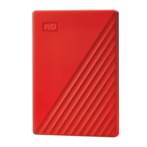 Picture of Western Digital My Passport External Hard Drive 4 Tb 3.2 Gen 1 (3.1 Gen 1) Red - WDBPKJ0040BRD-WESN