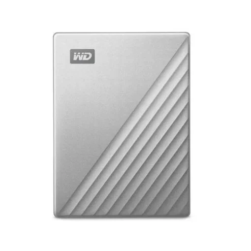 Picture of Western Digital WDBFTM0040BSL-WESN External Hard Drive 4 Tb Usb Type-C 3.2 Gen 1 (3.1 Gen 1) Silver - WDBFTM0040BSL-WESN