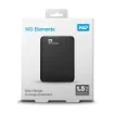 Picture of Western Digital Wd Elements Portable External Hard Drive 1.5 Tb 2.5" Micro-Usb B 3.2 Gen 1 (3.1 Gen 1) Black - Wdbu6y0015bbk-Wesn