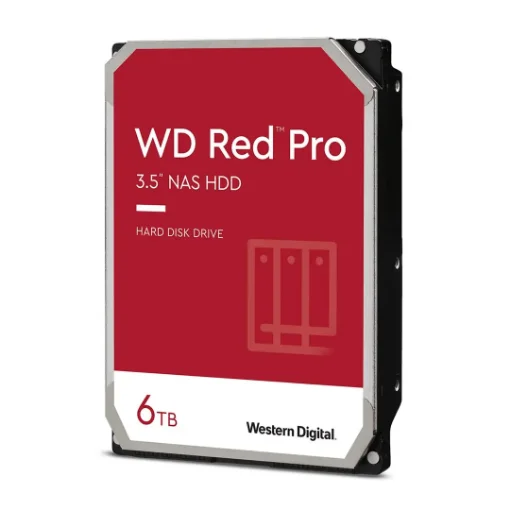 Picture of Western Digital Red Pro Internal Hard Drive 6 Tb 7200 Rpm 256 Mb 3.5" Serial Ata - WD6005FFBX