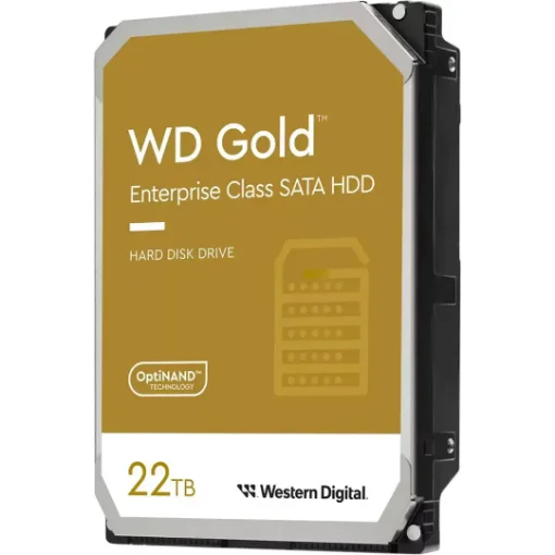 Picture of Western Digital Gold Internal Hard Drive 22 Tb 7200 Rpm 512 Mb 3.5" Serial Ata Iii - WD221KRYZ