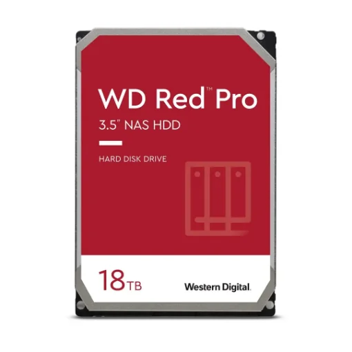 Picture of Western Digital Ultrastar Red Pro Internal Hard Drive 18 Tb 7200 Rpm 512 Mb 3.5" Serial Ata - WD181KFGX