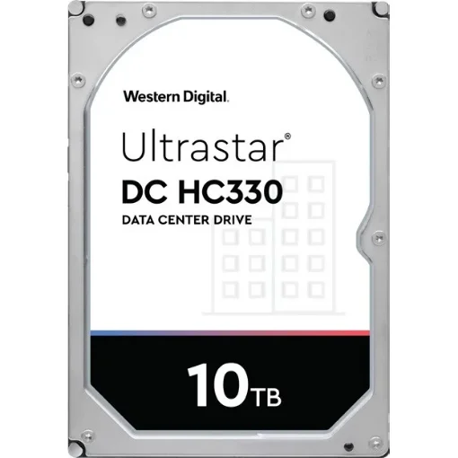 Picture of Western Digital Ultrastar Dc HC330 Internal Hard Drive 10 Tb 7200 Rpm 256 Mb 3.5" Serial Ata Iii - 0B42266