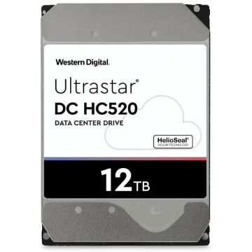 Picture of Western Digital Ultrastar He12 Internal Hard Drive 12 Tb 7200 Rpm 256 Mb 3.5" Serial Ata Iii - 0F30146