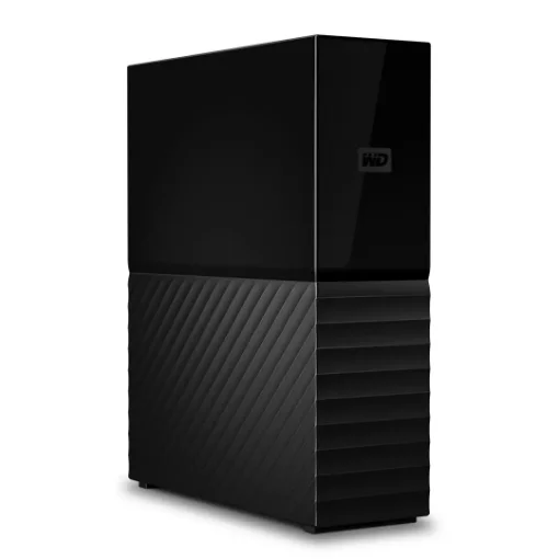 Picture of Western Digital My Book External Hard Drive 8 Tb 3.5" Micro-Usb B 3.2 Gen 1 (3.1 Gen 1) Black - WDBBGB0080HBK-EESN