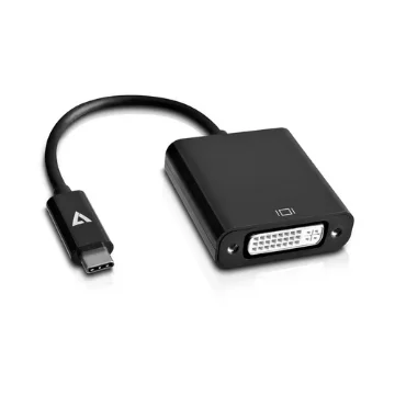 Picture of V7 Usb-C Male To Dvi-D Female Adapter Black - V7UCDVI-BLK-1E