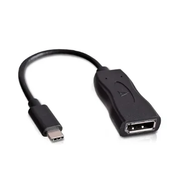 Picture of V7 Usb-C Male To Displayport Female Adapter Black - V7UCDP-BLK-1E