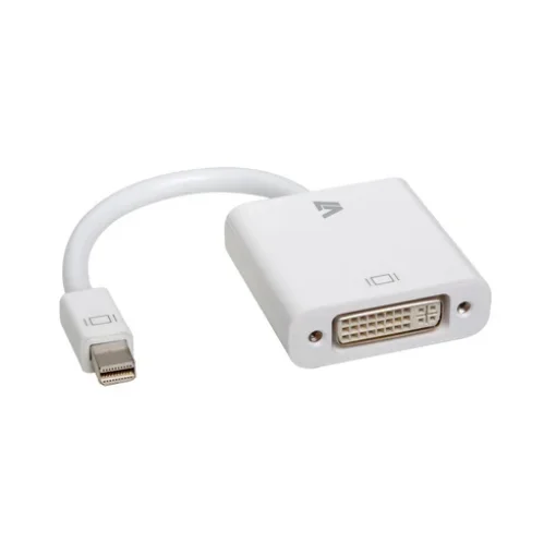 Picture of V7 White Video Adapter Mini Displayport Male To Dvi-D Male - CBL-MD1WHT-5E