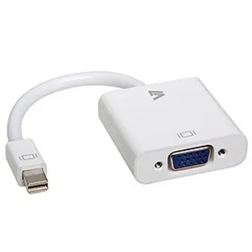 Picture of V7 White Video Adapter Mini Displayport Male To Vga Female - CBL-MV1WHT-5E