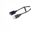 Picture of V7 Black Usb Extension Cable Usb 2.0 a Female To Usb 2.0 a Male 1.8m 6ft - V7E2USB2EXT-1.8M