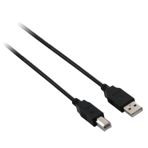 Picture of V7 Usb 2.0 Cable Usb a To B (M/M) Black 5m - V7E2USB2AB-05M