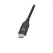 Picture of V7 V7UCVGA-2M Video Cable Adapter Vga (D-Sub) Usb Type-C Black - V7UCVGA-2M