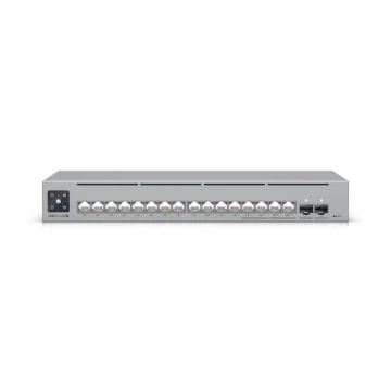 Picture of Ubiquiti Pro Max 16 Poe Managed L3 Gigabit Ethernet (10/100/1000) Power Over Ethernet (Poe) Grey - Usw-Pro-Max-16-Poe