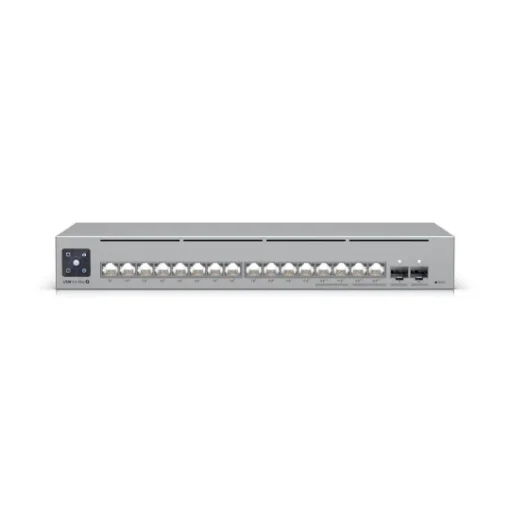 Picture of Ubiquiti Pro Max 16 Poe Managed L3 Gigabit Ethernet (10/100/1000) Power Over Ethernet (Poe) Grey - Usw-Pro-Max-16-Poe