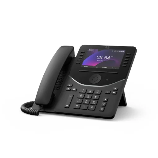 Picture of Cisco Desk Phone 9861, Carbon Black - DP-9861-K9=
