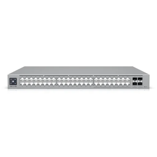 Picture of Ubiquiti Unifi Pro Max 48 Poe Managed L3 Gigabit Ethernet (10/100/1000) Power Over Ethernet (Poe) 1U Grey - Usw-Pro-Max-48-Poe
