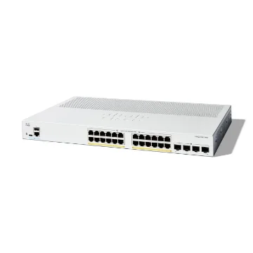 Picture of Cisco - Catalyst 1300 24-Port Ge, Poe, 4X1g Sfp - C1300-24P-4G