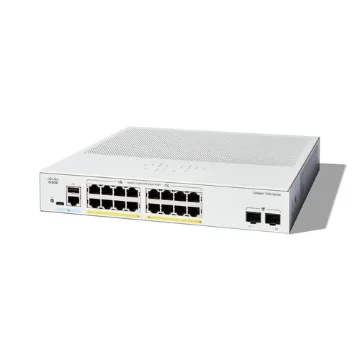 Picture of Cisco - Catalyst 1300 16-Port Ge, Poe, 2X1g Sfp - C1300-16P-2G