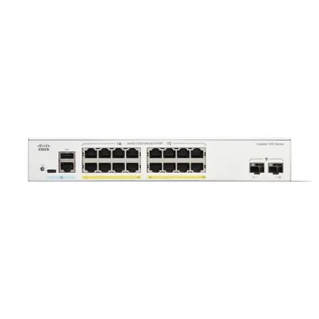 Picture of Cisco - Catalyst 1200 16-Port Ge, Poe, 2X1g Sfp - C1200-16P-2G