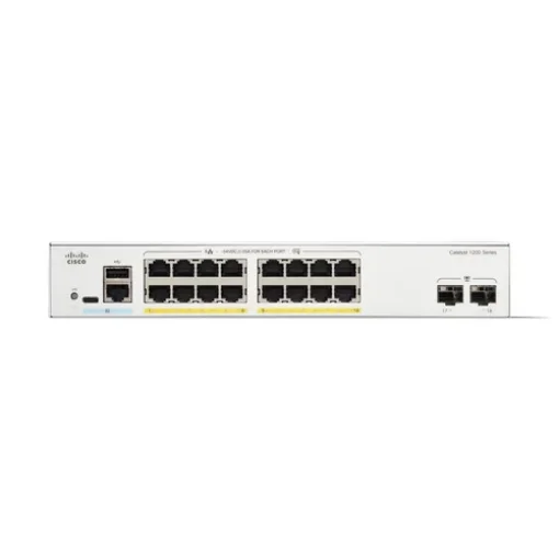Picture of Cisco - Catalyst 1200 16-Port Ge, Poe, 2X1g Sfp - C1200-16P-2G