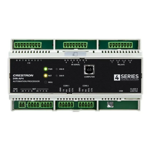 Picture of Crestron - 4-Series Din Rail Control System - 6510417 - DIN-AP4