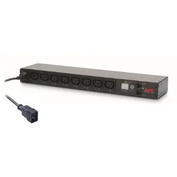 Picture of Apc AP7921B Power Distribution Unit (Pdu) 8 Ac Outlet(S) 0U/1U Black - AP7921B