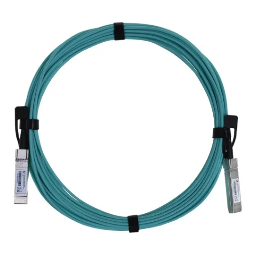 Picture of Ubiquiti UACC-AOC-SFP10-5M Infiniband/Fibre Optic Cable Sfp+ Aqua Colour - UACC-AOC-SFP10-5M