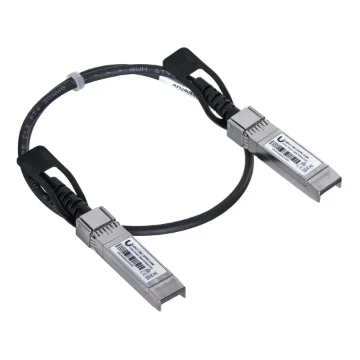Picture of Ubiquiti UACC-DAC-SFP10-0.5M Infiniband/Fibre Optic Cable Sfp+ Black - UACC-DAC-SFP10-0.5M